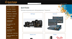 Desktop Screenshot of bayram.uz